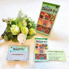 動作確認清掃済み箱説付きPARLOR !パーラースーパーファミコンソフトパチンコ