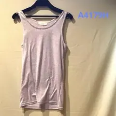 薄紫 タンクトップ★A4179H
