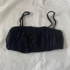 ZARA トップス ブラック レイヤード