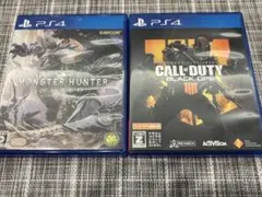 PS4 Monsterhunterworld CODBO4セット