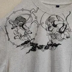 CRAZY BOY 風神雷神 Tシャツ半袖 Lサイズ