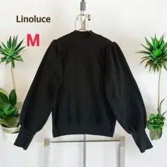 リノルーセ ニット セーター M ブラック 黒 ボリューム袖 可愛い
