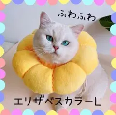 即日発送✨エリザベスカラー　手術　L 猫用犬用 術後ケア 爪切り 傷舐め防止