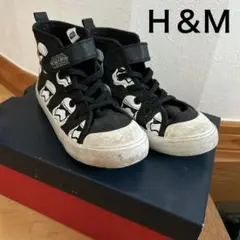 Ｈ＆Ｍ　キッズ　Star Wars ストームトルーパー ハイカットスニーカー