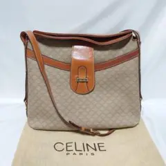 CELINE マカダム柄 ショルダーバッグ