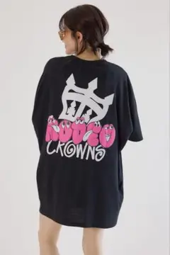 ロデオクラウンズ　ストリートFace Logo Tワンピース②