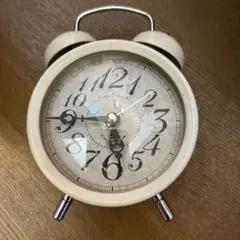 アナログ時計 アイボリー
