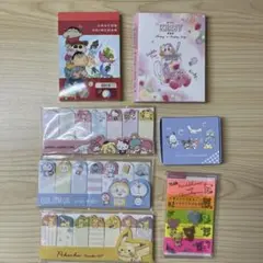キャラクター メモ用紙セット クレヨンしんちゃん カービィ サンリオ