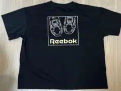 【大きいサイズ】Reebok ブラック Tシャツ 半袖 しまむら 3L