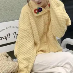 ニット　カーディガン　韓国ブランド