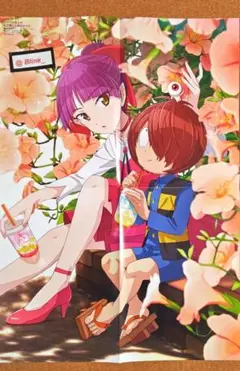 【両面 ピンナップ】ゲゲゲの鬼太郎★ガンダムGQ★アニメディア 7月★