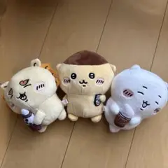 ちいかわ　のみものぬいぐるみ　全3種　プライズ