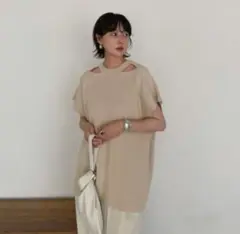 MANOF DECOLLETE OPEN KNIT TOPS