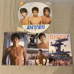 DIVE!! ピクチャーブック & うちわ セット