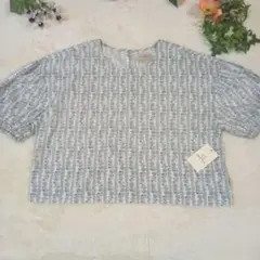 【新品タグ付き】BRIXTON ブリクストン　リネン混　花柄プリントトップス