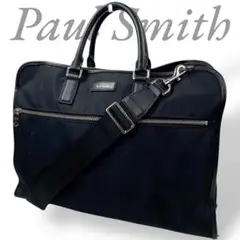 【訳あり】 Paul Smith ポールスミス ビジネスバッグ 2way 黒