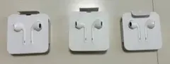 Apple純正　イヤフォン　3個セット
