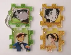 ☆名探偵コナン☆服部平次・遠山和葉☆アクリルキーホルダー2点セット☆