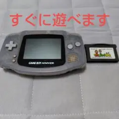 【動作確認済】ゲームボーイアドバンス AGB-001 クリア　ソフト　セット　②