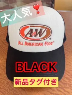 A&W エンダー キャップ ブラック