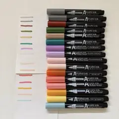 アルコールマーカー 16本まとめ売り アルコールインクマーカー