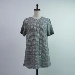 美品 ジョルジュ・レッシュ 半袖カットソー グレー サイズ40*PC118