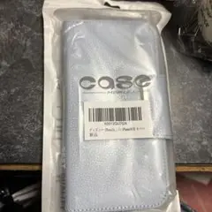 iPhone14用手帳型ケース ライトブルー 新品