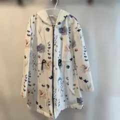 花柄フード付きジャンバー　新品　値下げ