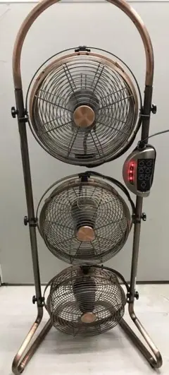H*Y様 DOSHISHAドウシシャ　メタル3連扇風機 シルバー アロマ NBM 楽天市場】ドウシシャ ピエリア 21cm 3連タワー型 メタル