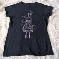 Anna Sui グラフィックTシャツ M ブラック