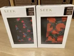 SEEK ボクサーパンツ L サイズ2枚セット