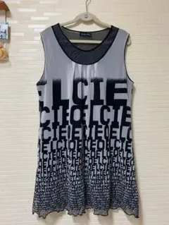 ロゴノースリーブ　シアーノースリーブ