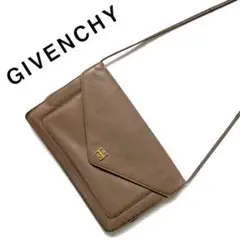 GIVENCHY ジバンシー 本革 レザー ショルダーバッグ ポシェット