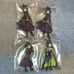 【マレウス・リリア】ツイステ 新品・未使用品ラバーストラップ4点詰め合わせセット