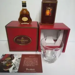 へネシ―xo 50ml と xo 専用グラス セット