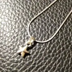 ネックレス　シルバー　星　スター　⑤