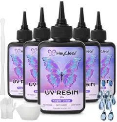 【未使用品】HeyClear 500g UVレジン液