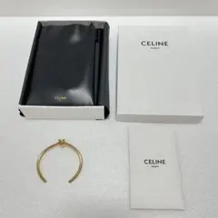 CELINE ノットエクストラシンブレスレット ゴールド