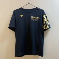K1048 デサント 半袖スポーツウェアTシャツ ブラック メンズ M