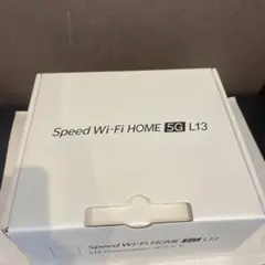 未使用　ZTE Speed Wi-Fi HOME 5G L13 2025年製