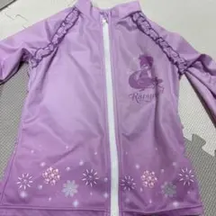 ラプンツェル ラッシュガード 紫色　１２０サイズ