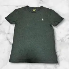 【ポロラルフローレン】半袖　Tシャツ　カットソー　オリーブ　シンプル　無地　S