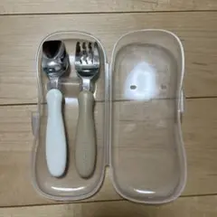 匿名配送　エジソン EDISON フォーク＆スプーン ケース付き