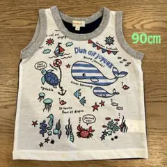 【美品】　HusHusH タンクトップ 90サイズ