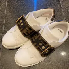 FENDI☆レザースニーカーズッカ23センチ⭐︎期間限定お値下げ