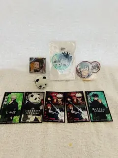 呪術廻戦 グッズ ステッカー・キーホルダー、缶バッジ