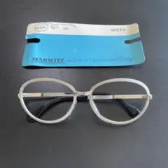 MARWITZ 正規品 ドイツ製 ヴィンテージ シルバー 眼鏡 マルヴィッツ