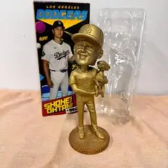 金色 大谷翔平 デコピン バブルヘッド 来場者限定 スタジアム配布 ドジャース