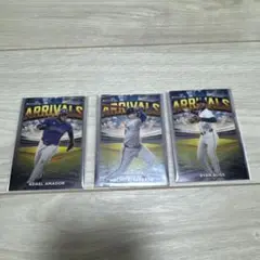 topps 2025 finest ARRIALS 3枚セット
