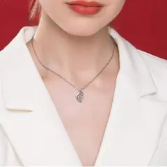 可愛い アクセサリー 高級 シルバー レディース ネックレス ジュエリー